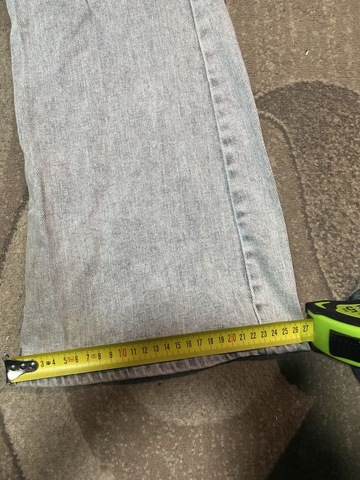 jeans flare grey