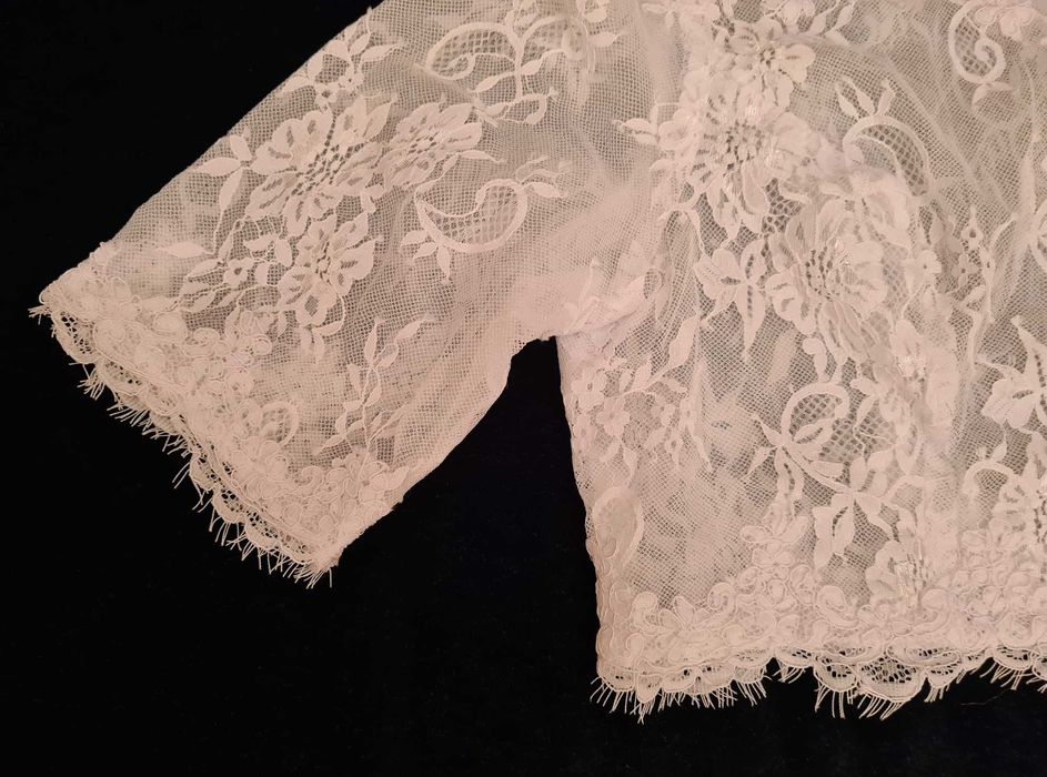 Bolero noiva casamento casaquinho tam.40/42 renda branco