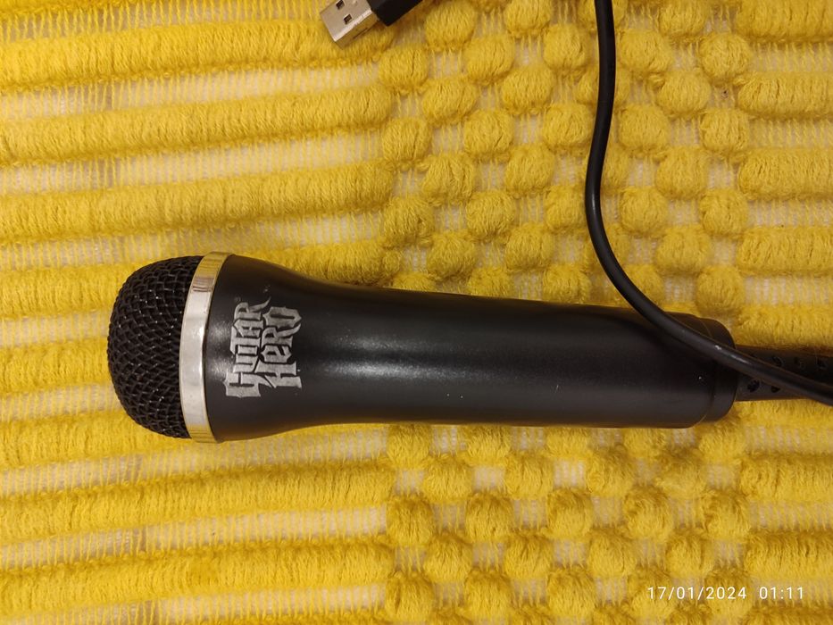 Microfone guitar hero