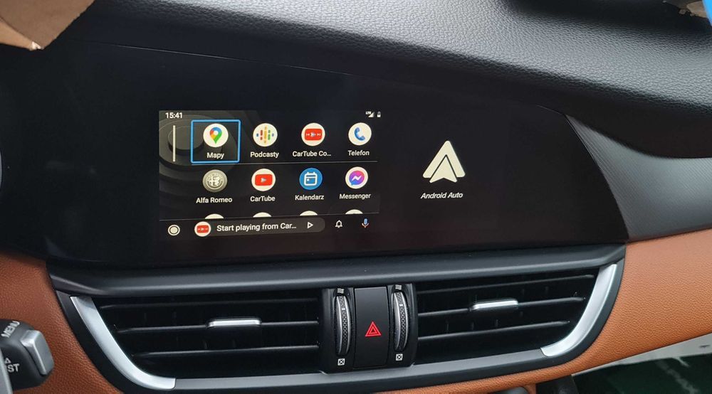 Polskie Menu Alfa Romeo Giulia Stelvio USA na Europę. Lampy kodowanie