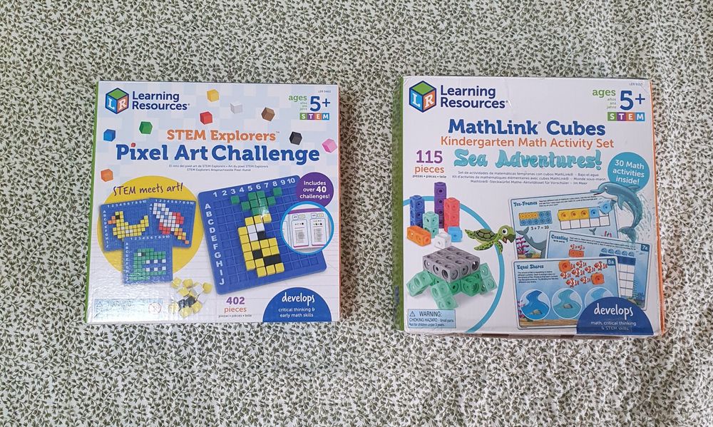 Learning Resources Pixel Mathlink Cubes Лернинг Ресурс