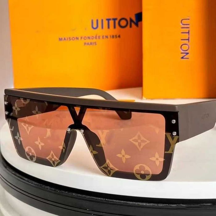 Сонцезахисні окуляри Louis Vuitton коричневі Луи Витон очки