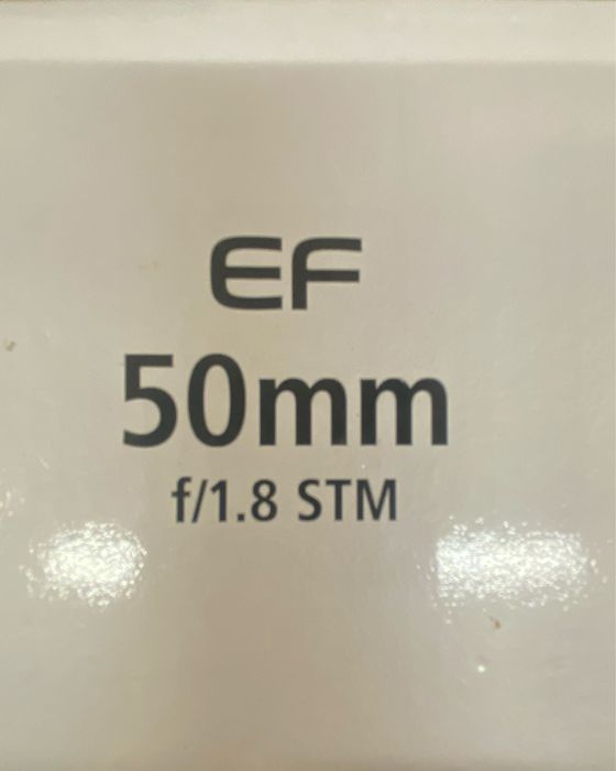 Canon ef 50mm - f/1.8 stm