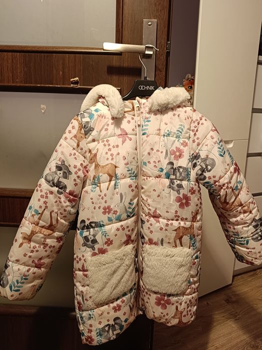 Kurtka dziewczęca jesień/zima 134 cm
