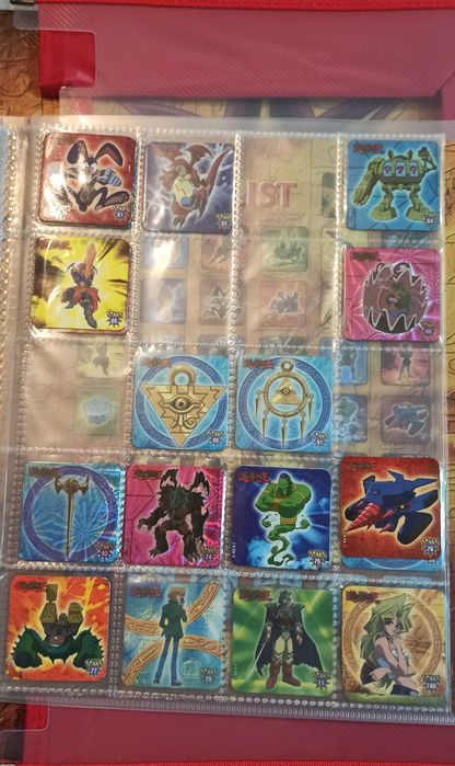 Caderneta e 58 Staks Yo-Gi-Oh