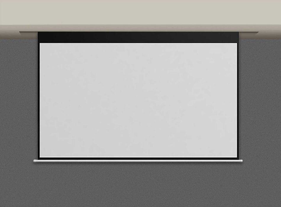 Підвісний екран для проектора електричний 16:9 100". Подвесной экран