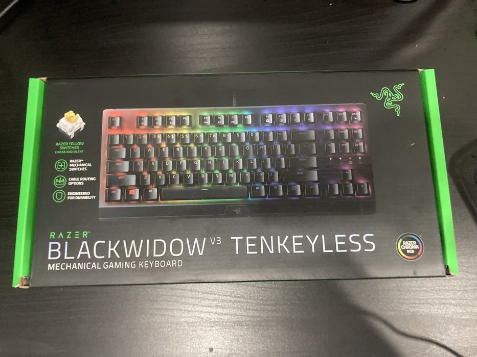 Teclado razer blackwidow