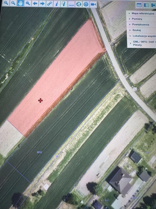 Działka budowlana Wiewiórka 31a - WZ