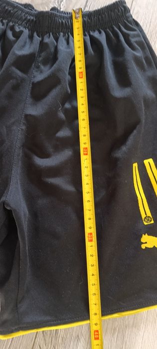 Czarne spodenki Puma rozm 140-146