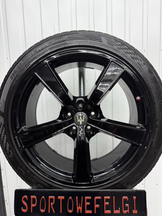 Alufelgi KOMPLET 21 cali 5x114,3 Maserati Levante Grecale Quattroporte