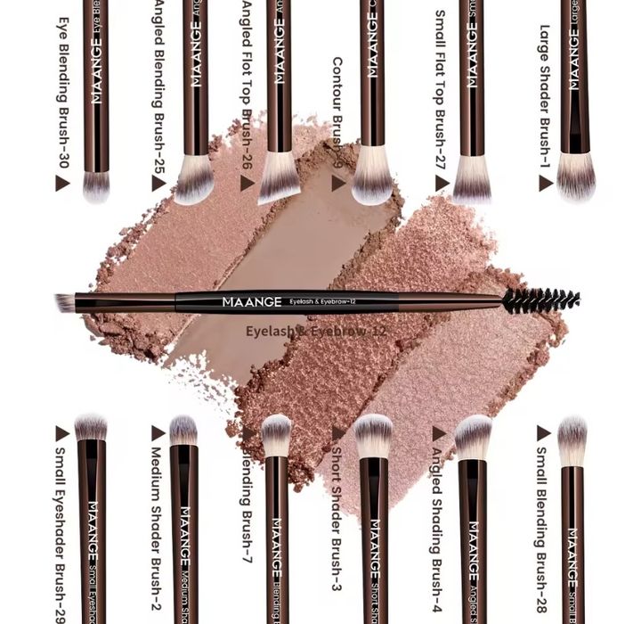 Набір професійних пензликів для макіяжу 13 штук