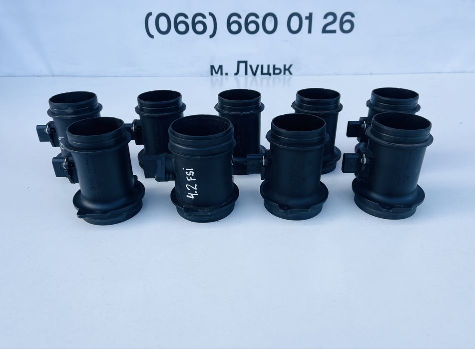 ДМРВ Audi A6 C6 3.0 tdi 2.7 Розходомір A4 B7 Q7 Touareg Шрот Ауді