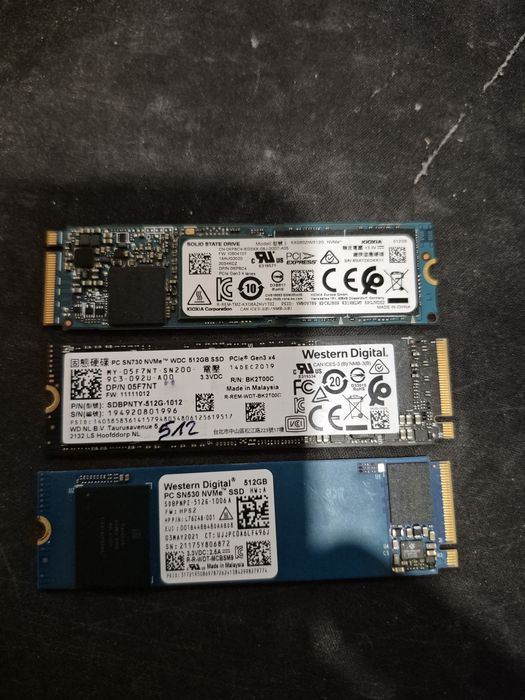 Dysk SSD M2 Nvme 512GB Western Digital/Kioxia