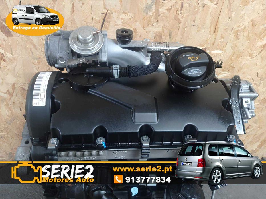 Motor VW Touran 1.9 TDI 105cv - BXE