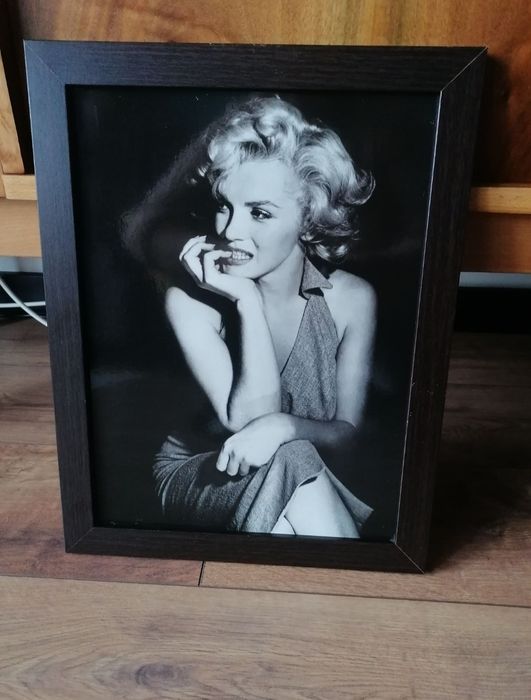 Obraz czarno-biały Marilyn Monroe