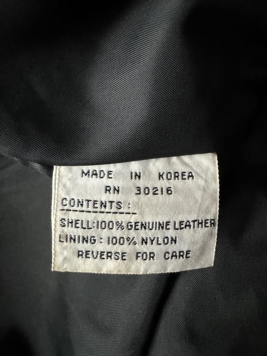 Długi czarny skórzany płaszcz prawdziwa skóra L