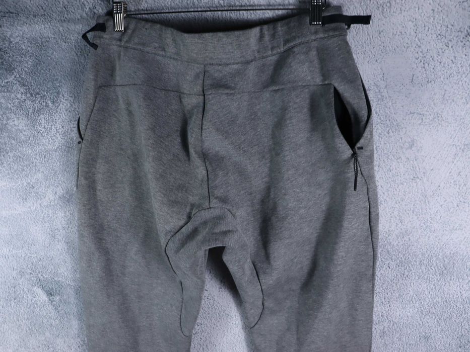 Nike męskie spodnie dresowe szare dresy bawełna joggery slim fit L