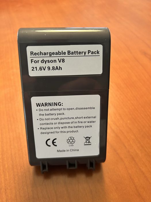 Bateria para aspirador dyson v8