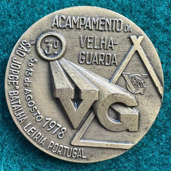 Medalha bronze velha guarda