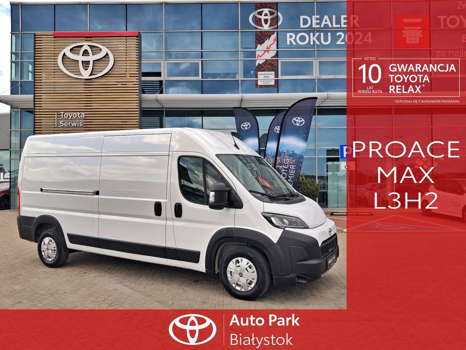 Toyota PROACE MAX L3H2  Toyota PROACE MAX Furgon L3H2 ACTIVE 2.2 Diesel 140KM + MULTIMEDIA