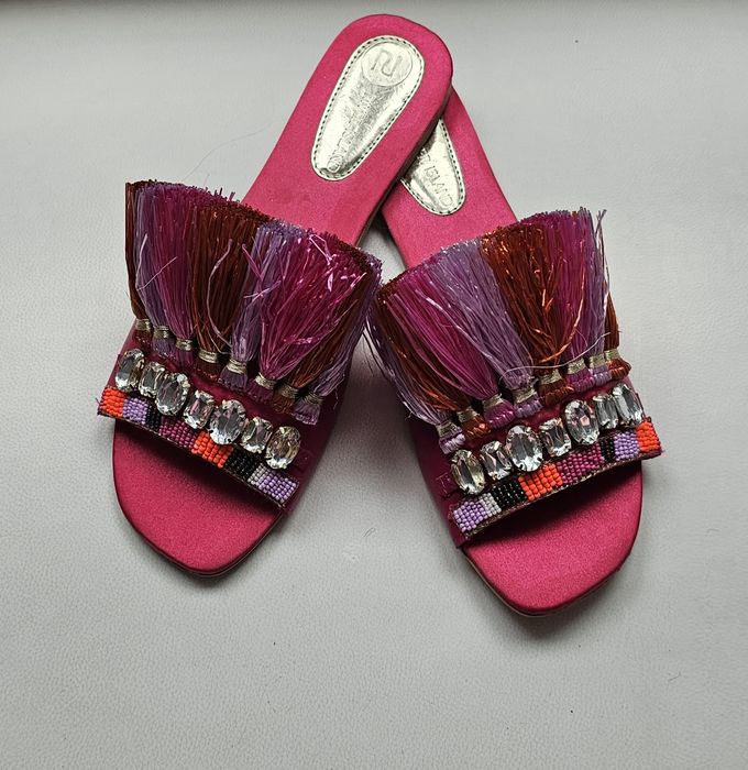 River Island klapki roz 42