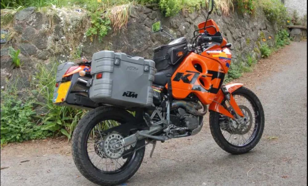 stelaż kufrów bocznych KTM LC4 620 640 Adventure