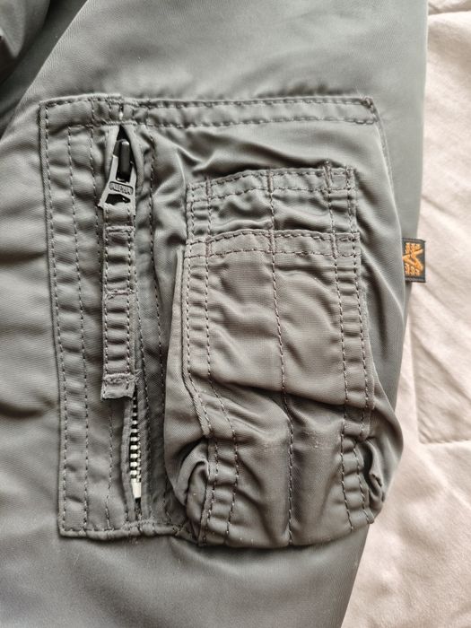 Бомбер Alpha Industries CWU-45 Куртка Svastone