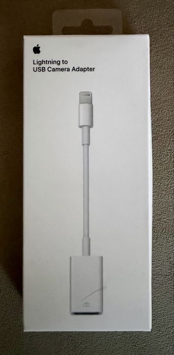 Oryginalny Apple Lightning to USB Camera Adapter • Nowy