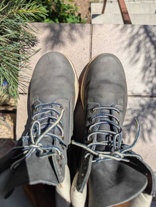 Чоловічі сині черевики чоботи Timberland
