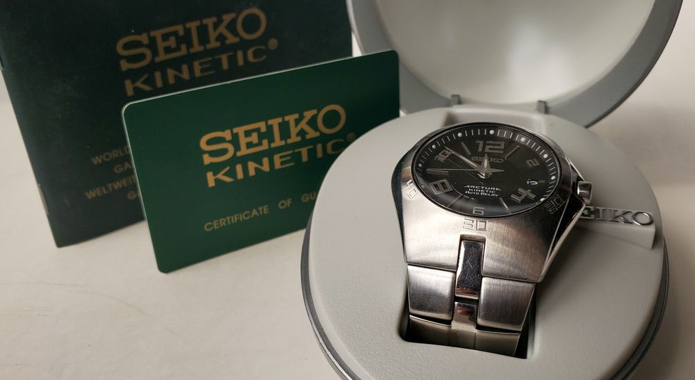 Seiko Kinetic Auto Relay - японський преміум, колекційний:: 17 000
