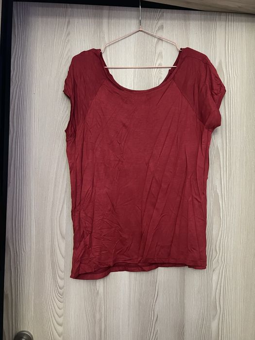 Blusa Laura Clement bordeaux