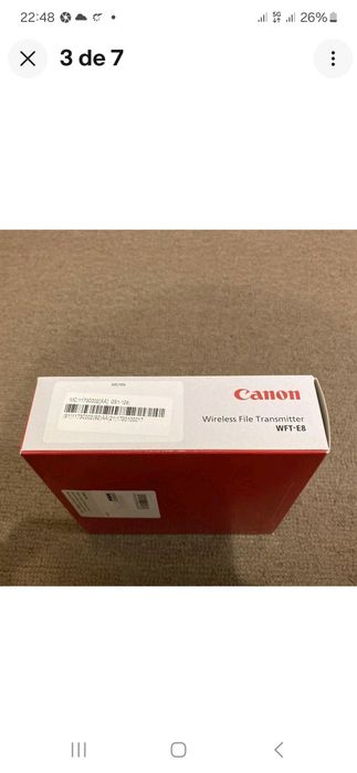 Transmissor Canon WFT-8