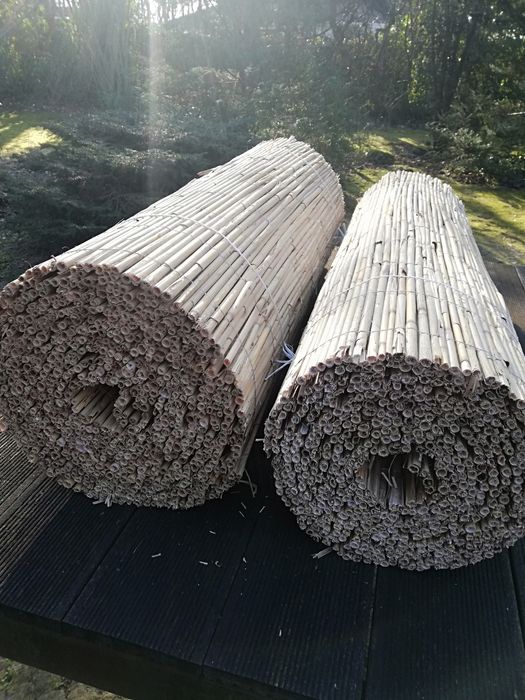 Dwie maty trzcinowe tureckie, balkonowe 100cm X 600cm, nowe dwie sztuk