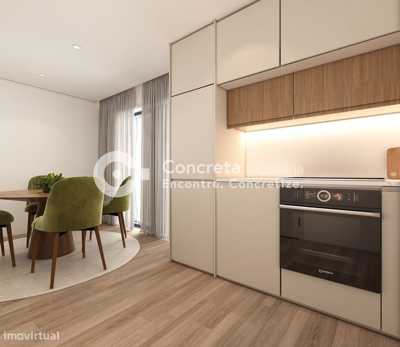Apartamento T1 novo em Barcelos