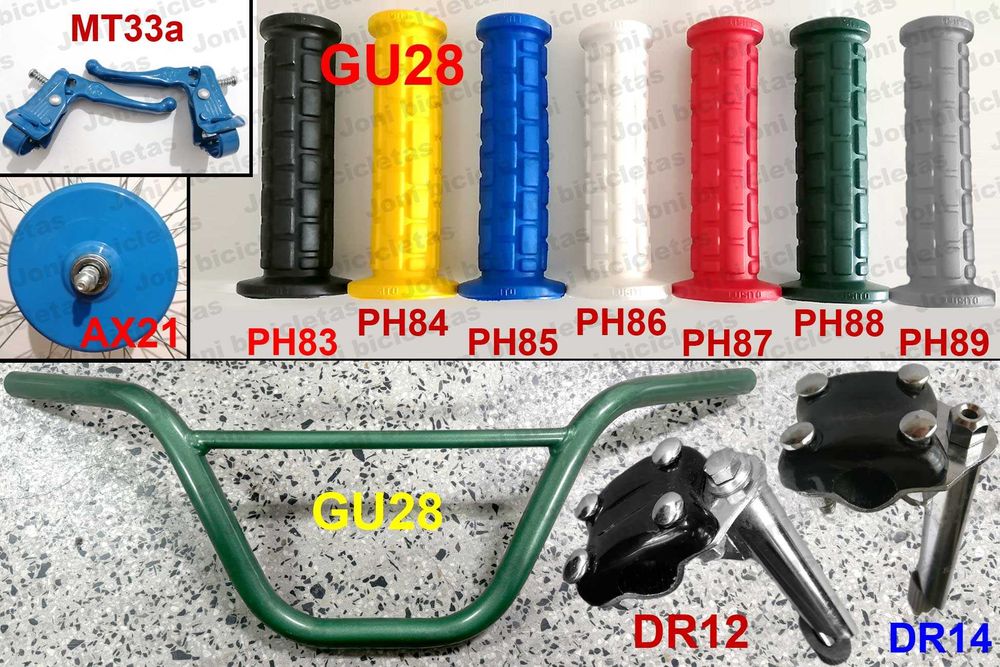 Peças e acessórios para bicicleta BMX antiga