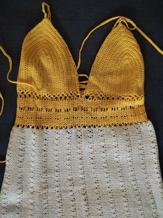 Літній сарафан ручної вязки