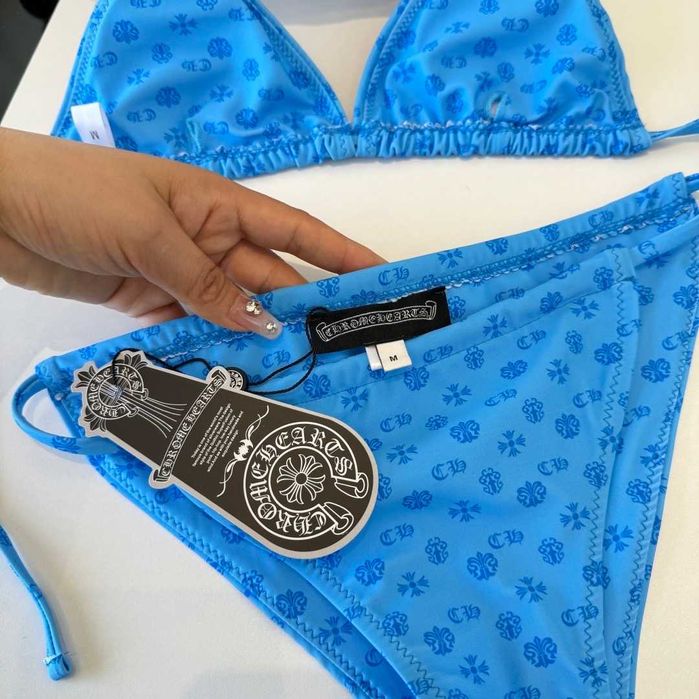 Crossheart niebieski strój kąpielowy Bikini
