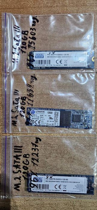 Ssd диски М.2 2080 Goodram 120gb