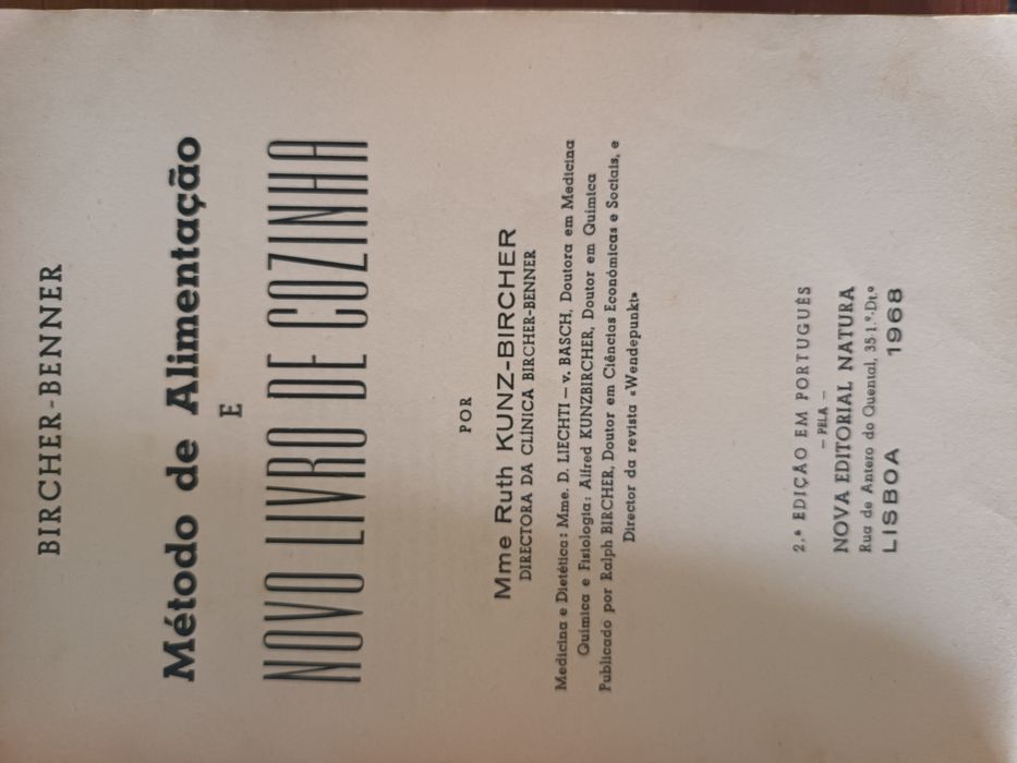 Livro de Culinária Vintage 1969