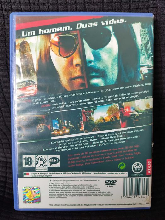 Jogo PS2 – Driver Parallel Lines