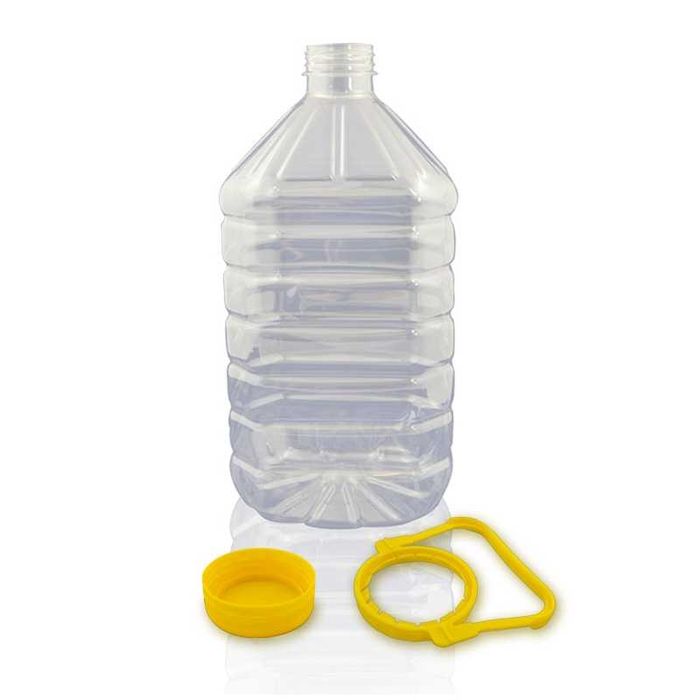 Butelki na ogórki 5L Bańka PET + nakrętka Butelka Spożywcza - 50SZT.