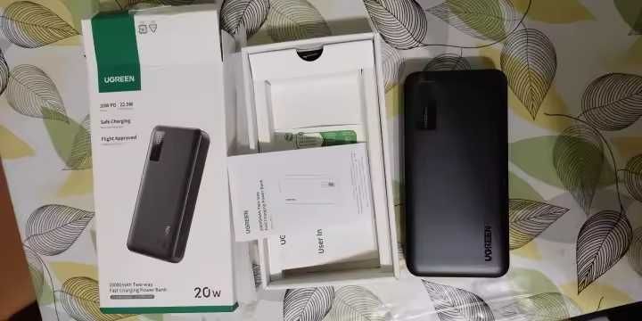 Павербанк UGREEN PB312 20000mAh 22,5 Вт