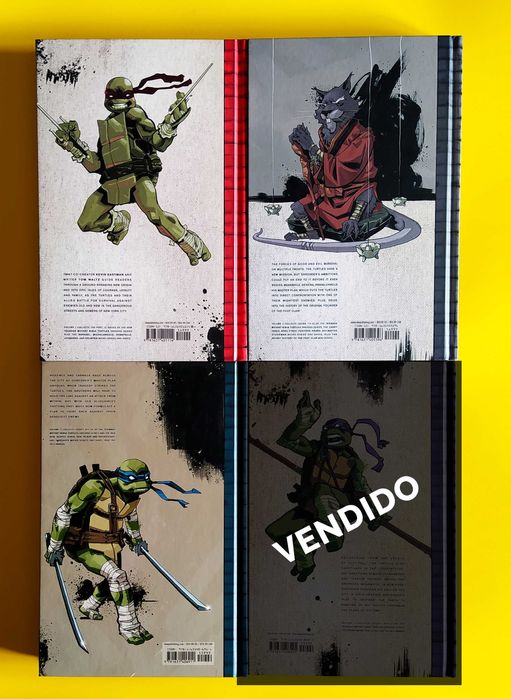 Livros Teenage Mutant Ninja Turtles IDW Collection