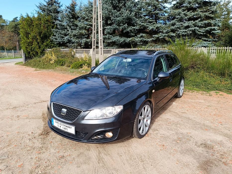 Seat Exeo ST 185 koni, Przebieg 163tys, Navi, Skóra Hamulce SQ5,Bezwypadek