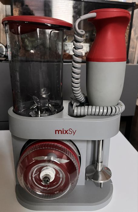Zepter MixSy Blender Ręczny | KOMPLET 4 NOZY + Młynek | Stan Idealny!