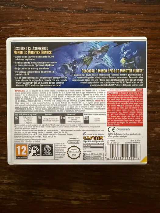 Jogo Nintendo 3DS - Monster Hunter 3 Ultimate