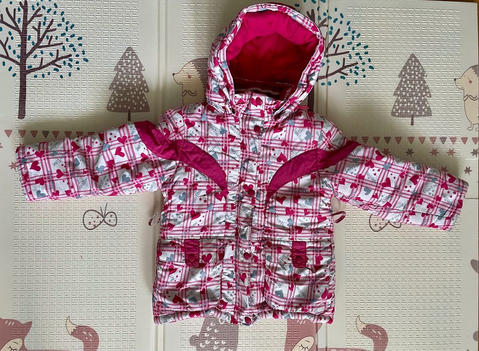 Куртка лыжная зима девочка 116/122