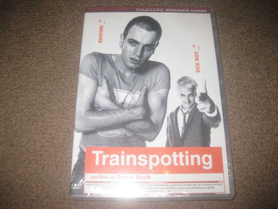 DVD "Trainspotting" com Ewan McGregor/Selado/Raro!