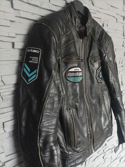 Kurtka motocyklowa skórzana rozmiar S