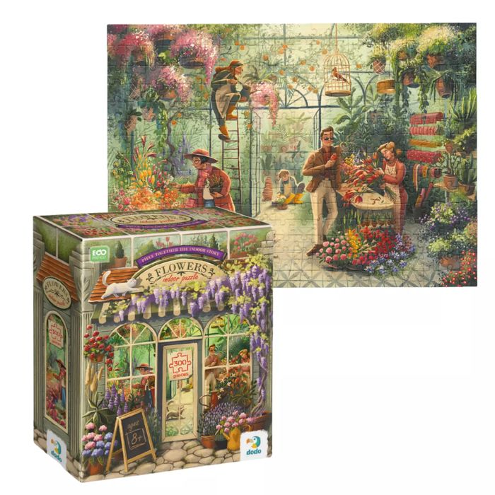 Puzzle 300 Elementów. Kwiaciarnia. Dodo. Nowy Produkt